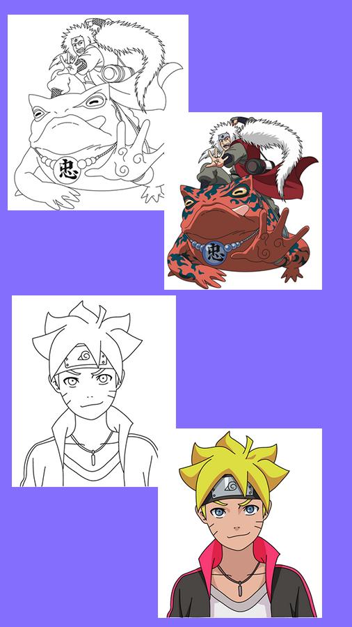 How To Draw Naruto Characters Step By Step For Android Apk Download - ino chibi roblox