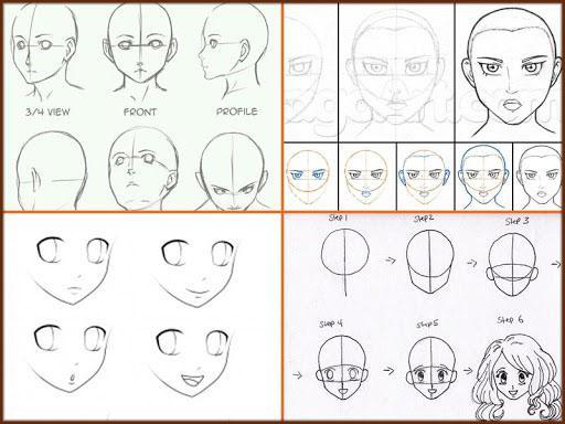 Featured image of post How To Draw Anime Face For Beginners Step By Step - To begin your manga face, first, draw a circle.