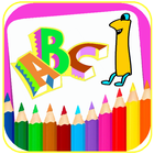 Coloring Book ABCD icône