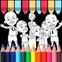 Learn to Draw Upin & Ipin-poster