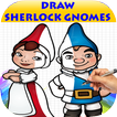 How To Draw Sherlock Gnomes Characters