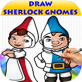 How To Draw Sherlock Gnomes Characters icône