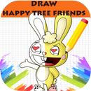 APK How To Draw Happy Friends Flippy