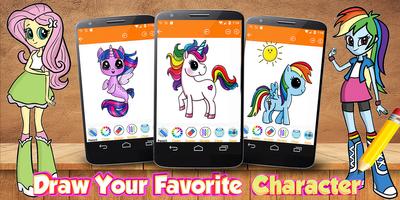 Little Pony Drawing App screenshot 3