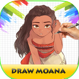 Learn To Draw Moana icône