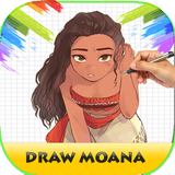 Learn To Draw Moana icon