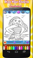 Learn To Draw Moana পোস্টার