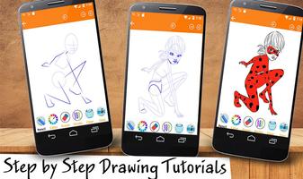 Learn To Draw LadyBug पोस्टर