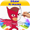 How To Draw Pj Masks Characters