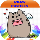 APK How To Draw Cute Pusheen Cat step by step