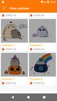 How To Draw Cute Pusheen Cat step by step capture d'écran 2