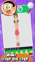 Learn  How To Draw Doraemon Anime captura de pantalla 2