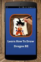 How to Draw Dragon BZ Easy Affiche