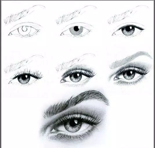 Drawing Eyes Tutorials APK pour Android Télécharger