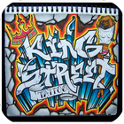 Desenho de graffiti para inici ícone