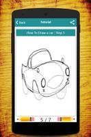 برنامه‌نما How To Draw Cars عکس از صفحه