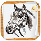 How To Draw Horses icône