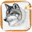 Como desenhar lobos