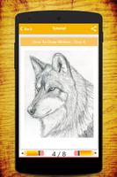 How To Draw Wolves capture d'écran 1