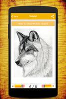 How To Draw Wolves capture d'écran 2