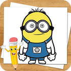 Drawing Lessons Minion Despicable Me आइकन