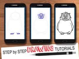 How to Draw Angry Birds ポスター