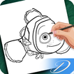 How to Draw Dory and Nemo