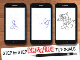 How to draw Sonic ảnh chụp màn hình 2