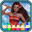 moana coloring moana fans APK