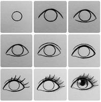 realistic eye drawing tutorial স্ক্রিনশট 1