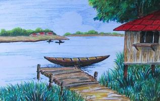 300+ idea drawing scenery screenshot 2