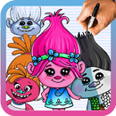 How to Draw Trolls Characters APK