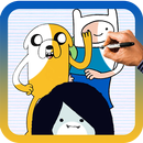 How to draw Adventure Time-APK