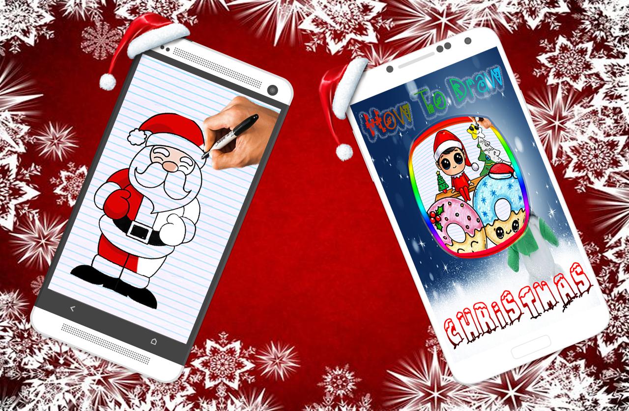 كيفية رسم شخصيات عطلة عيد الميلاد For Android Apk Download