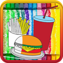 Coloring pages foods APK