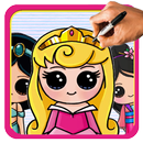 How to Draw Disney Characters ( Princess )-APK