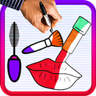 How To Draw Makeup آئیکن