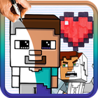 آیکون‌ How to draw Minecraft Characters