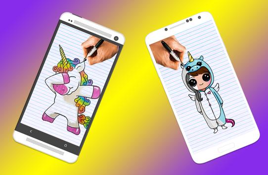 How To Draw Cute Unicorns Screenshot 1 How To Draw Cute Unicorns Screenshot 1