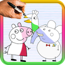 How To Draw peppa pig APK