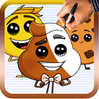 How to draw The Emoji Movie icône