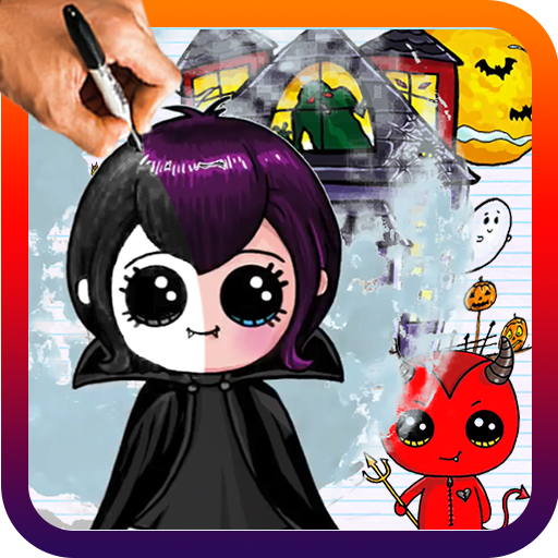 How To Draw Halloween cartoons