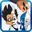 How To Draw Pj Masks characters APK