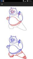 Draw Kung Fu Kicking Panda ภาพหน้าจอ 3