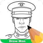 How To Draw A Man أيقونة