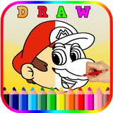 Draw Super Mario Easy Step أيقونة