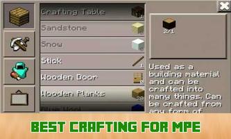 Crafting for Minecraft: PE Affiche