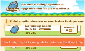 Hints Pokémon: Magikarp Jump تصوير الشاشة 1
