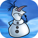 ओलाफ फ्रोजन को आकर्षित करने के लिए आसान