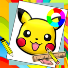 Learn How To Draw Pikachu & His Friends icône